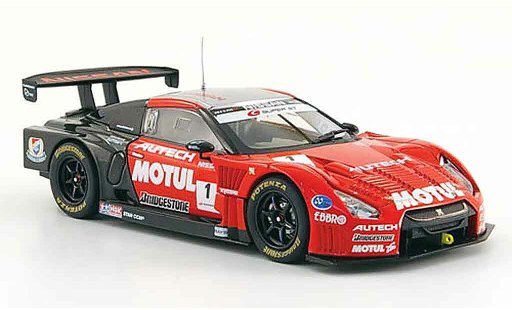 Nissan Skyline R35 1/43 Ebbro GT R No.1 Motul Autech Okayama Test 2009 modellini auto