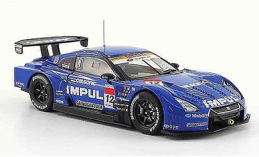 Nissan Skyline R35 1/43 Ebbro GTR No.12 Calsonic Impul Super GT 500 2009 modellini auto
