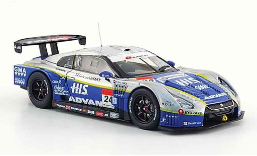 Nissan Skyline R35 1/43 Ebbro GT R No.24 HIS Advan Kondo Super GT 500 2009 modellini auto