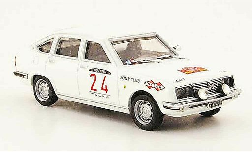 Lancia Beta berline 1/43 Pego 1800 lx no.24 rallye elba 1973 modellini auto