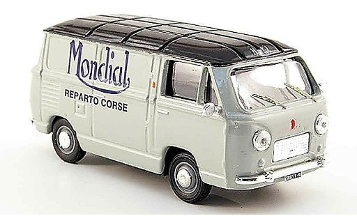 Fiat 600 Berlina 1/43 Pego T Mondial Reparto Corse grigio blu 1959 modellini auto