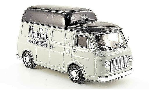 Fiat 238 Van 1/43 Pego Mondial Reparto Corse grigio blu 1975 modellini auto
