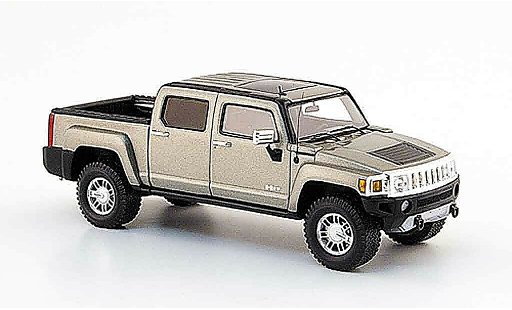 Hummer H3 H3T 1/43 Spark T beige 2008 modellini auto