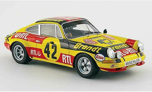 Porsche 911 S 1/43 Spark S No.42 Brandt RTL 24h Le Mans 1972 modellini auto