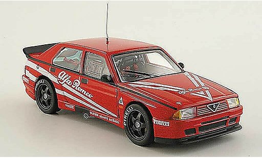 Alfa Romeo 75 turbo 1/43 M4 Evoluzione Prova rosso 1988 modellini auto