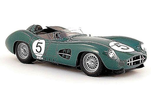 Aston Martin DBR1 course 1/18 Shelby Collectibles no.5 c.shelby vincitore 24h le mans 1959 modellini auto