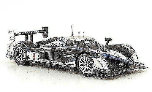 Peugeot 908 2009 1/43 Provence Moulage HDI FAP No.9 24h Le Mans modellini auto
