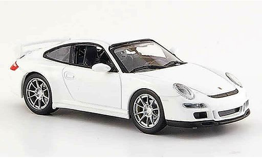 Porsche 911 GT3 1/43 Yat Ming bianco modellini auto