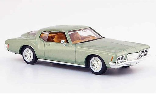 Buick Riviera Grand Sport 1/43 Yat Ming 1971 GS verde modellini auto