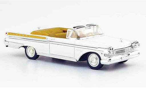 Mercury Turnpike Base 1/43 Yat Ming Cruiser bianco 1957 modellini auto