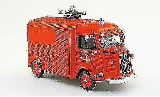 Citroen Type HY pompiers 1/43 Eligor furgone pompier 1958 modellini auto