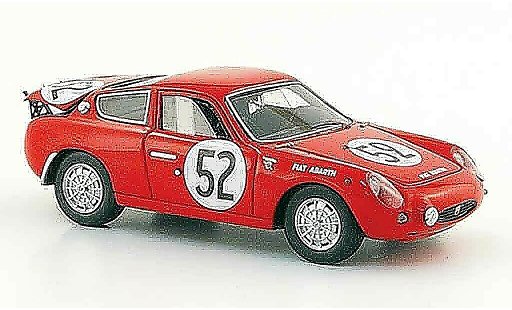 Fiat 700 Abarth 1/43 Spark S No.52 Demetz Bianchi 24h Le Mans 1962 modellini auto