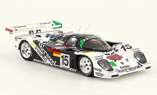 Porsche 911 1993 1/43 Spark 962 1 K6 No.15 Sherwood 24h Le Mans modellini auto