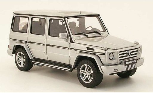Mercedes Classe G AMG 1/18 Autoart G55 grigio metallisee 2009 modellini auto