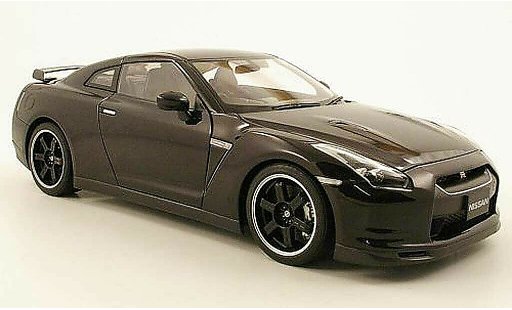 Nissan Skyline R35 1/18 Autoart gtr spec v nero modellini auto