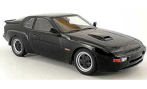 Porsche 924 1980 1/18 Autoart carrera gt nero modellini auto