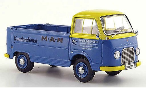 Ford Taunus FK 1000 1/43 Schuco Transit MAN Kundendienst modellini auto