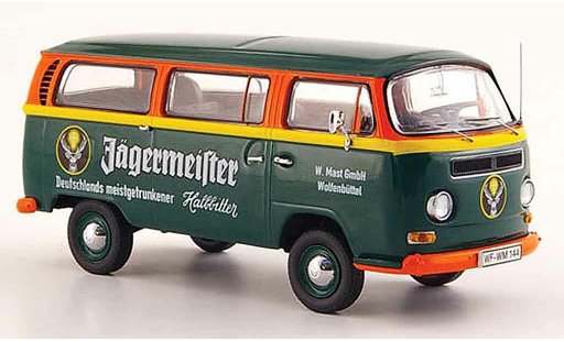 Volkswagen Combi A 1/43 Schuco t 2a bus jagermeister modellini auto