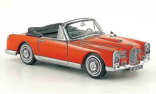 Facel Vega FV Cabriolet 1/43 Neo Convertibile rosso 1955 modellini auto
