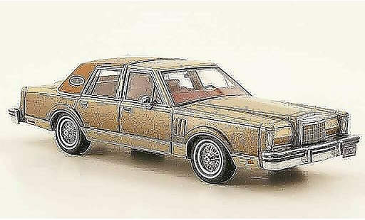 Lincoln Continental 1979 1/43 Neo MK VI Berlina grigio or marrone modellini auto