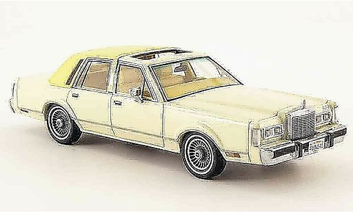 Lincoln Town Car 1982 1/43 Neo creme modellini auto