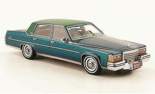 Cadillac Fleetwood Brougham 1/43 Neo verde oliva 1982 modellini auto
