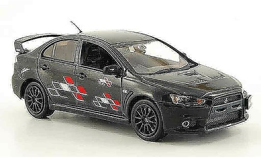 Mitsubishi Lancer Evolution X 1/43 Vitesse Ralliart nero modellini auto