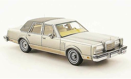 Lincoln Continental 1979 1/43 Neo MK VI grigio modellini auto