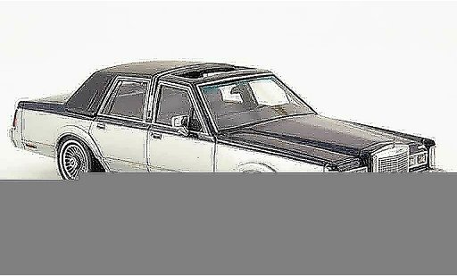 Lincoln Town Car 1982 1/43 Neo blu grigio modellini auto