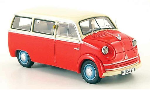 Lloyd LT 500 1/43 Neo 600 rosso bianco 1955 modellini auto