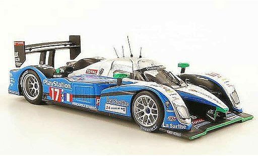 Peugeot 908 2009 1/43 IXO HDi FAP No.17 PlayStation 24h Le Mans modellini auto