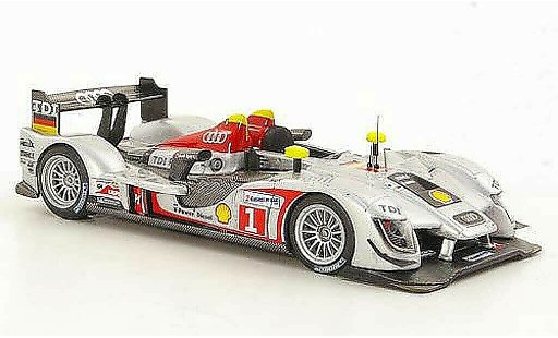 Audi R15 course 1/43 IXO 2009 TDI No.1 R.Capello / T.Kristensen / A.McNish 24h Le Mans modellini auto