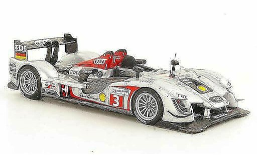 Audi R15 course 1/43 IXO 2009 TDI No.3 T.Bernhard / R.Dumas / A.Premat 24h Le Mans modellini auto