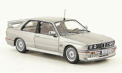 Bmw M3 Sport Evolution 1/43 IXO E30 grigio metallisee grigio 1990 modellini auto