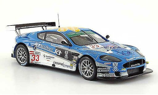 Aston Martin DBR9 gt1 1/43 IXO No.33 FIA GT vincitore Silverstone 2008 modellini auto