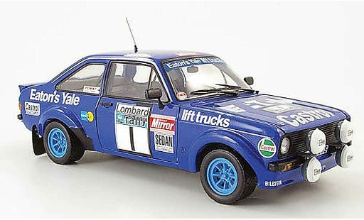 Ford Escort RS 1/18 Sun Star no.1 eaton yale vincitore rallye gb 1979 modellini auto