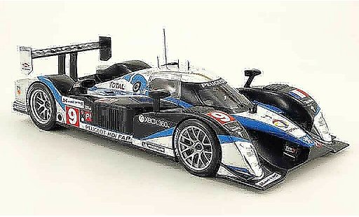 Peugeot 908 2009 1/18 Norev hdi fap no.9 total vincitore 24h le mans modellini auto