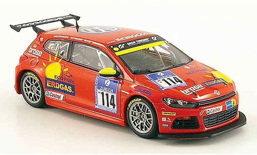Volkswagen Scirocco GT24 1/43 Norev cgn no.114 24h nurburgring 2009 modellini auto