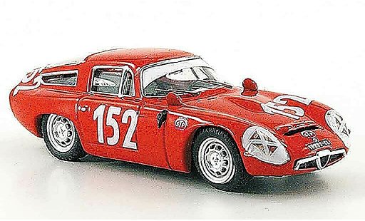 Alfa Romeo Giulia TZ1 1/43 Best no.152 giugno sutera targa florio 1970 modellini auto