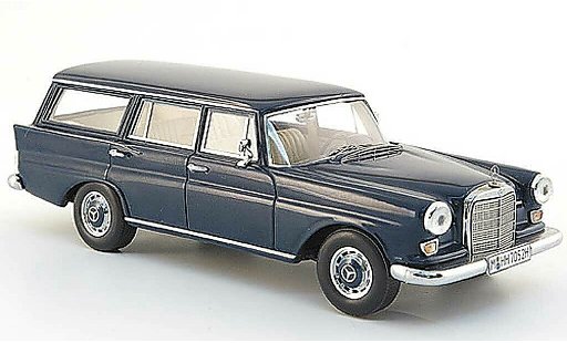 Mercedes 230 Base 1/43 Spark Universal (W 110) blu 1966 modellini auto