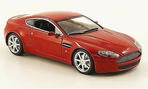 Aston Martin V8 vantage 1/43 Minichamps rosso 2005 modellini auto