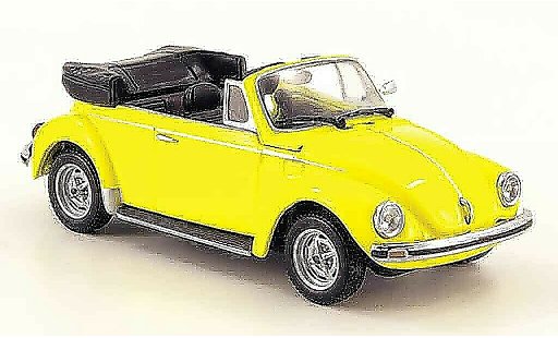 Volkswagen Coccinelle Cabriolet 1/43 Minichamps 1303 giallo 1974 modellini auto