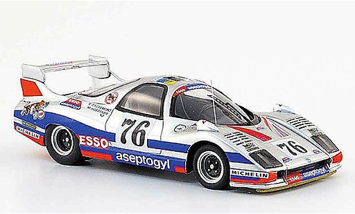 Peugeot WM 1978 1/43 Bizarre no.76 esso aseptogyl 24h le mans P76 modellini auto