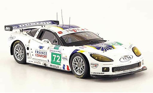 Chevrolet Corvette course 1/43 Spark C6 R No.72 24h Le Mans 2009 modellini auto