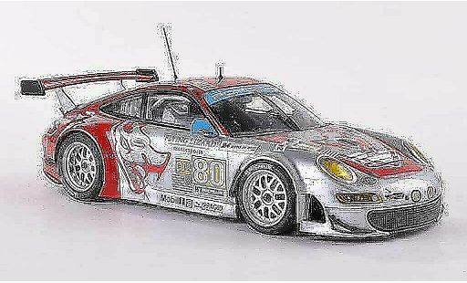Porsche 911 GT3 RSR 1/43 Minichamps 2009 No.80 Flying Lizard 24h Le Mans Bergmeister/Neiman/Law modellini auto