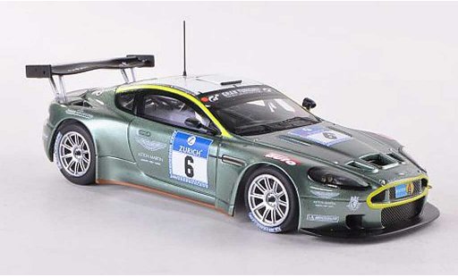 Aston Martin DBRS9 gt3 1/43 Minichamps No.6 24h Nurburgring 2008 T.Enge/R.Lechner/S.Mucke/K.Wendlinger modellini auto