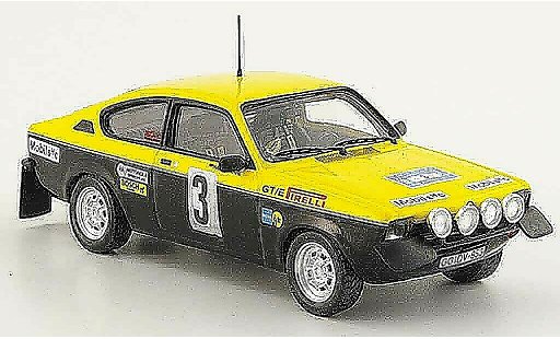 Opel Kadett C Rallye 1/43 Trofeu e no.3 sachs winterrallye 1977 modellini auto