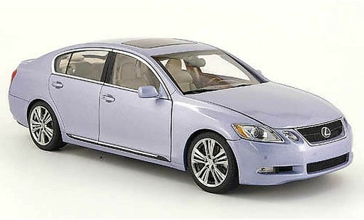 Lexus GS 450 1/18 Autoart h grigio blu modellini auto