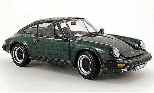 Porsche 911 3.2 1/18 Minichamps carrera verde 1976 modellini auto