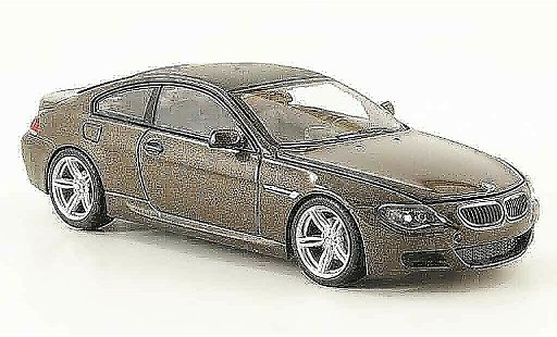 Bmw M6 Coupe 1/43 Minichamps E63 marrone 2007 modellini auto